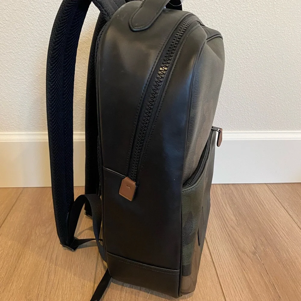 WESTWAY BACKPACK IN SIGNATURE CANVAS WITH CAMO PRINT (COACH C6683) - Picture 6 of 7